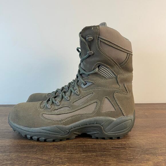 Converse C8990 Tactical Work Boots Men’s 13 Leather ASTM F2413 EH Side Zip - Picture 12 of 13